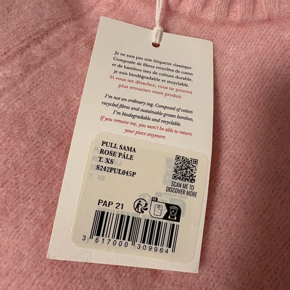 Sezane Sama Jumper NWT - Picture 7 of 9